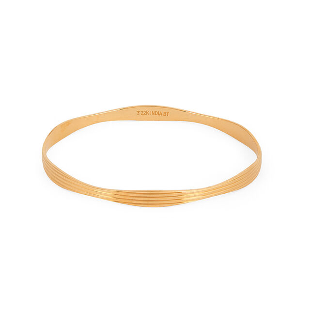 Tanishq 22KT Gold Bangle for Women 