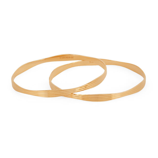 Tanishq 22KT Gold Bangle for Women 2