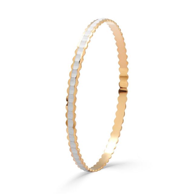 Dual Harmony Gold Bangles 2