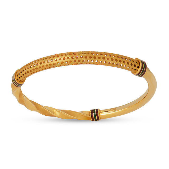 Tanishq 22KT  Gold Bangle  for Women 2