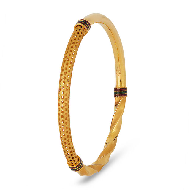 Tanishq 22KT  Gold Bangle  for Women 3