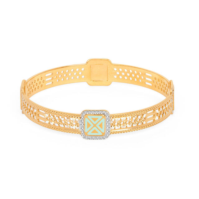 Tanishq 22KT Gold Bangle for Women 