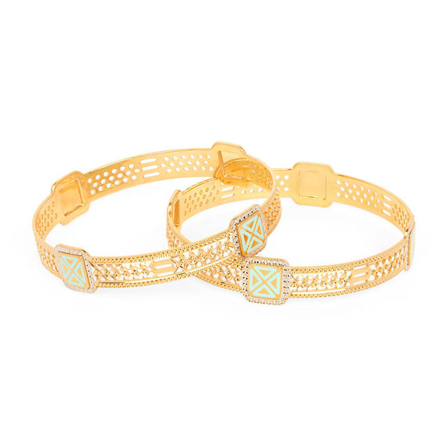 Tanishq 22KT Gold Bangle for Women 5
