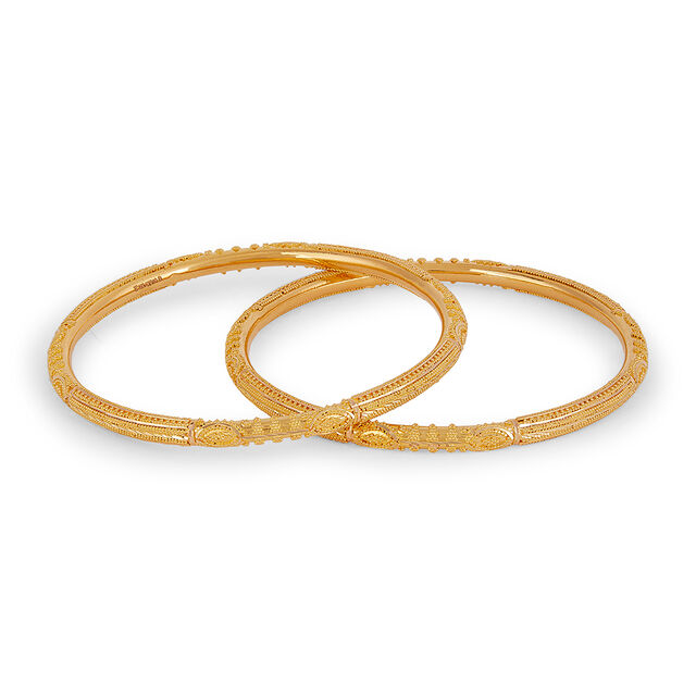 Tanishq 22KT Gold Bangle for Women 2