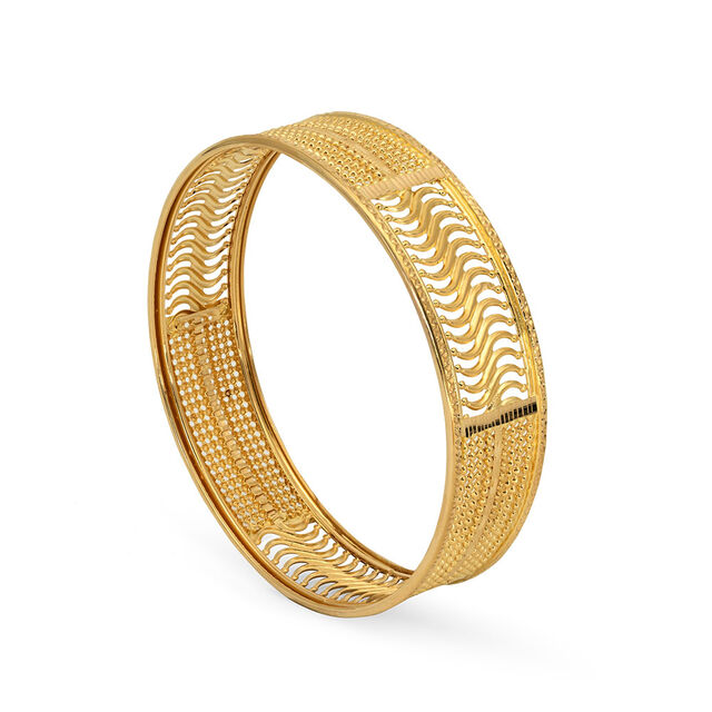 Tanishq 22 Karat Gold Bangle for Women
