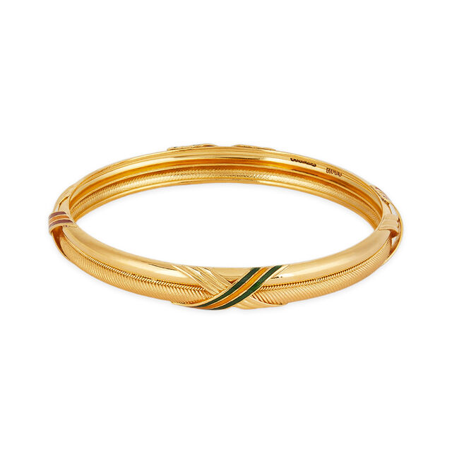 Tanishq 22KT Gold Bangle for Women 