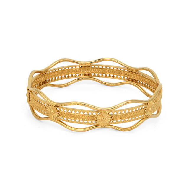 Tanishq 22 Karat Gold Bangle for Women 