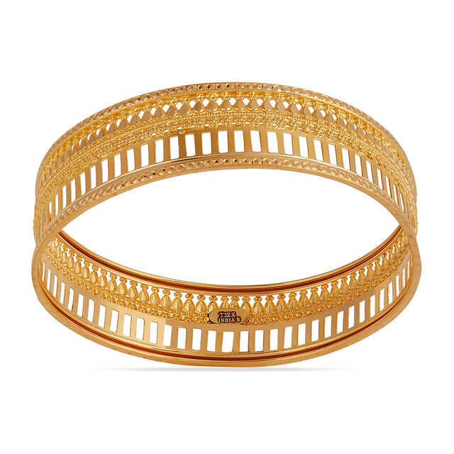 Tanishq 22KT Gold Bangle for Women 2