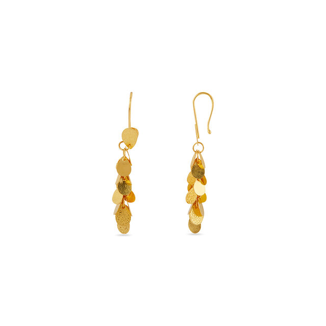 Tanishq 22 Karat Gold Earrings for Women 2