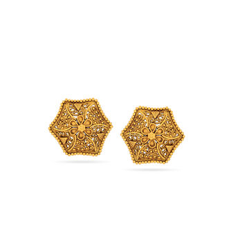 Tanishq Gold Earrings