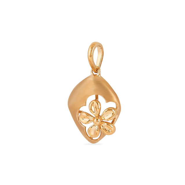 Tanishq 22KT Gold Pendant for Women 2