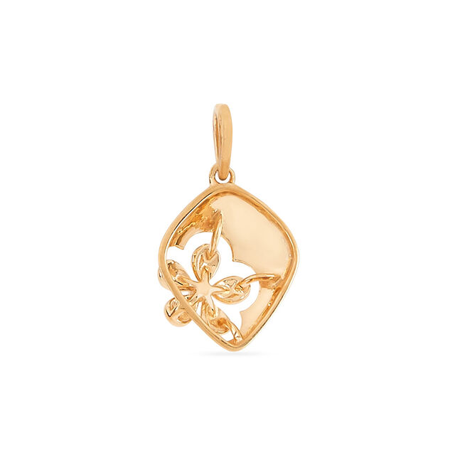 Tanishq 22KT Gold Pendant for Women 3