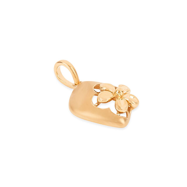 Tanishq 22KT Gold Pendant for Women 4