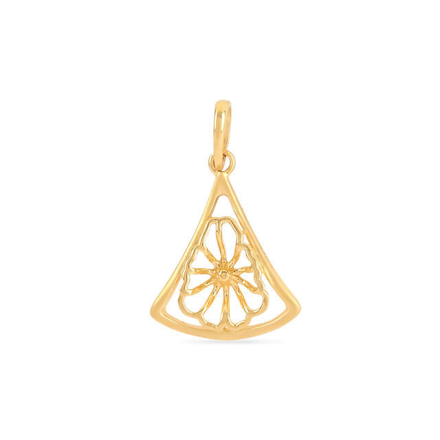 Tanishq 22 Karat Gold Pendant for Women 