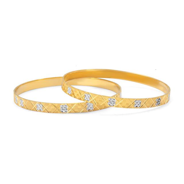Classic Elegance Gold Bangle 