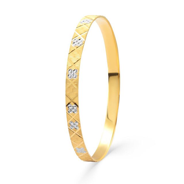 Classic Elegance Gold Bangle 2
