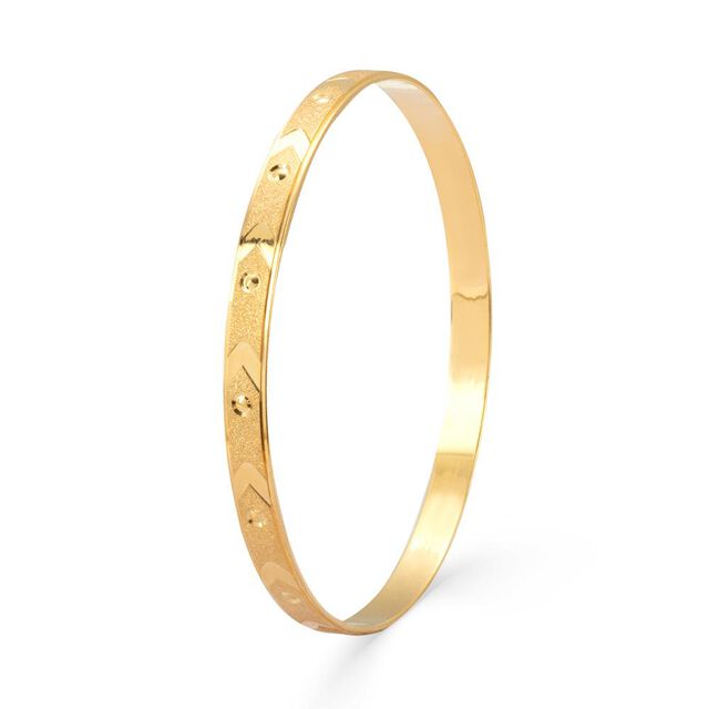 Engraved Gold Bangles 2