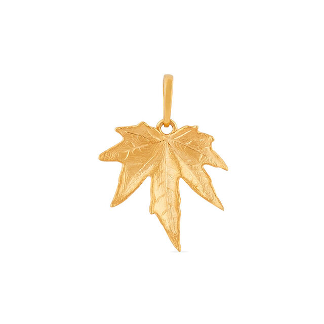 Tanishq 22KT Gold Pendant for Women 3