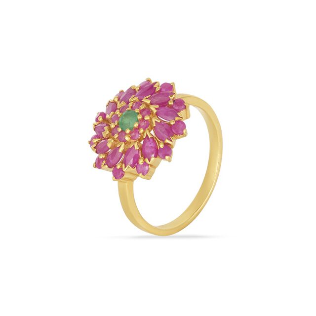 Tanishq 22KT Gold Finger Ring for Women 2
