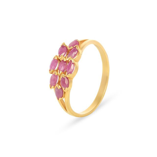Tanishq 22KT Gold Finger Ring 2