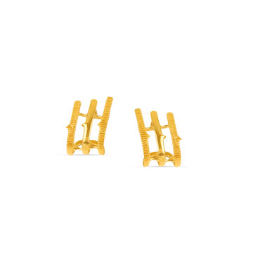 Tanishq 22 KT Gold Earrings for Women