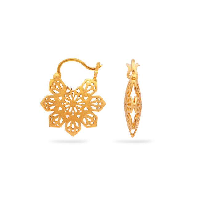 Delicate Snowflake Earrings,,hi-res 2