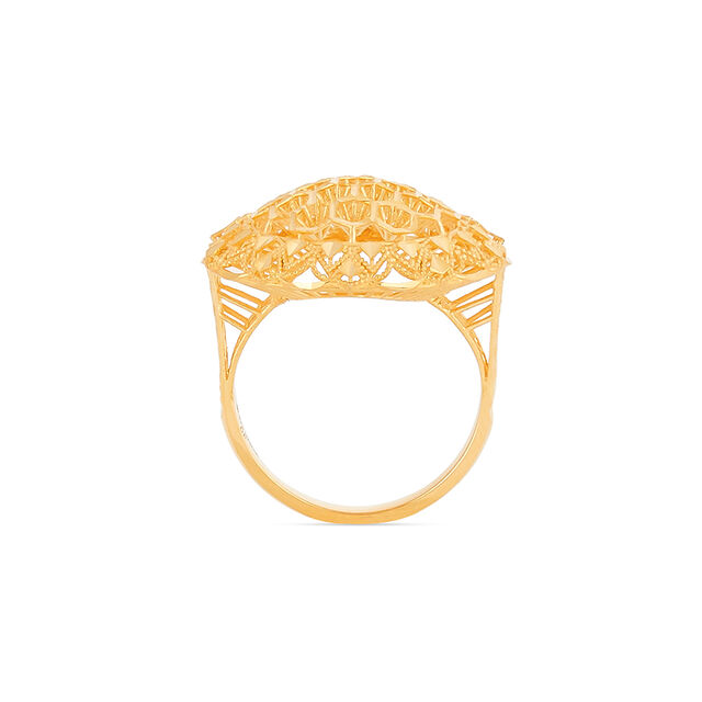 Tanishq 22KT Gold Finger Ring for Women 4