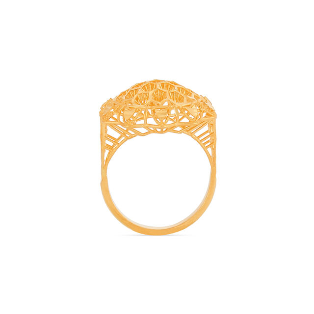 Tanishq 22KT Gold Finger Ring for Women 3