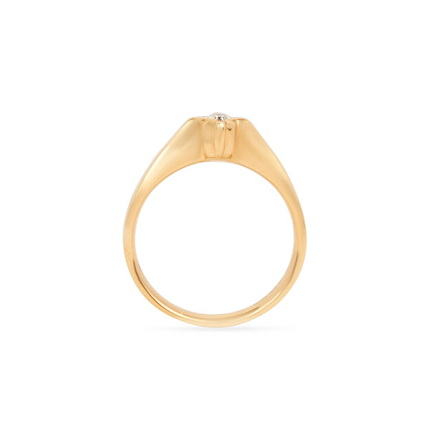 Tanishq 22KT Diamond  Finger Ring 3