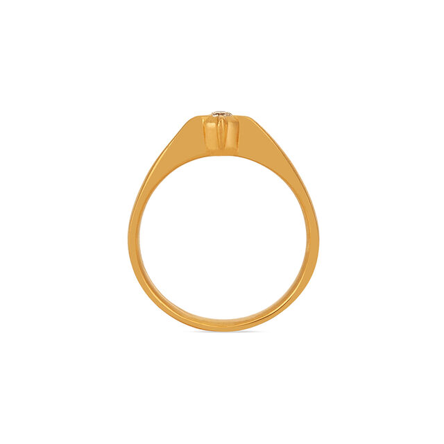 Tanishq 22KT Diamond Finger Ring for Women 4