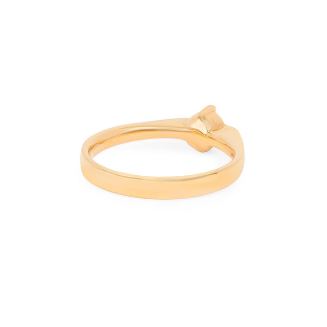 Tanishq 22KT Diamond Finger Ring for Women 4