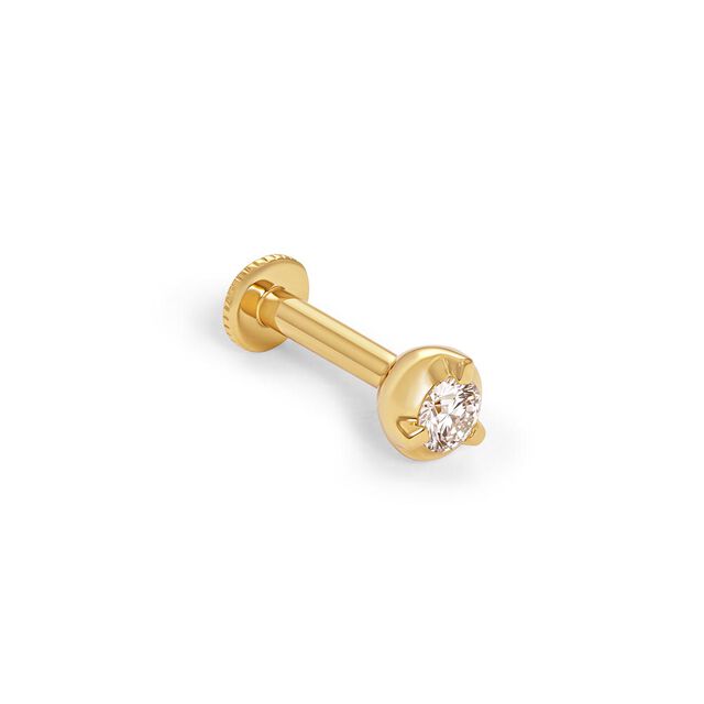 Tanishq 22KT Diamond Nose Pin 4