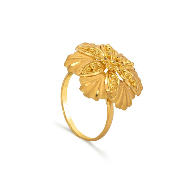 Tanishq 22 Karat Gold Finger Ring for Women