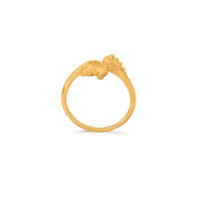 Tanishq 22KT Gold Finger Ring for Women