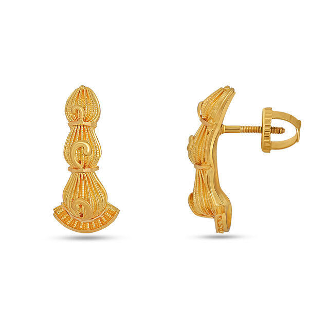 Regal Column Gold Studs