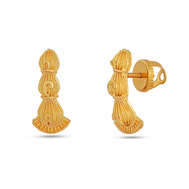 Regal Column Gold Studs