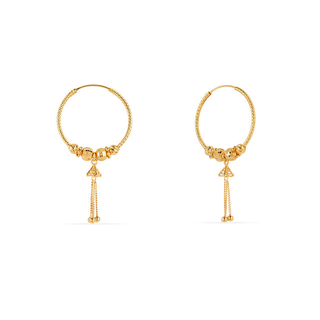 Tanishq 22KT Gold Earrings 2