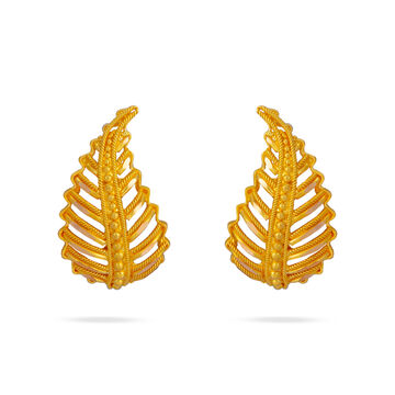 Autumn Whisper Leaf Earrings