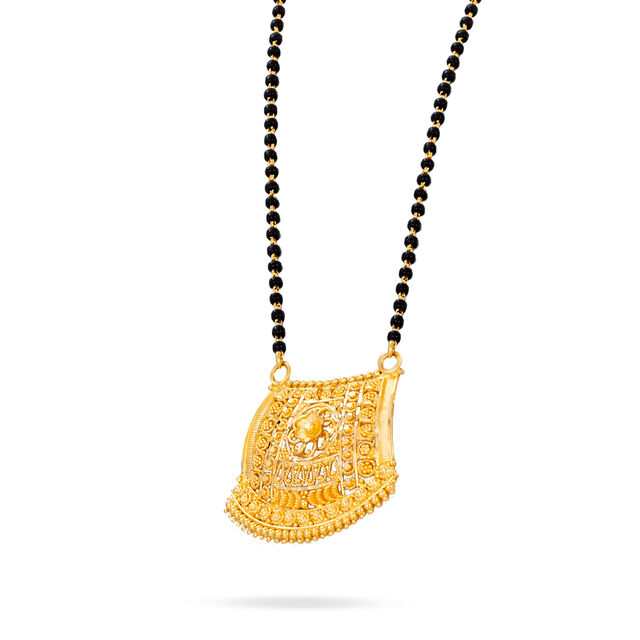 Kalyan Jewellers Gold Mangalsutra With Price Tag Kalyan Jewellers