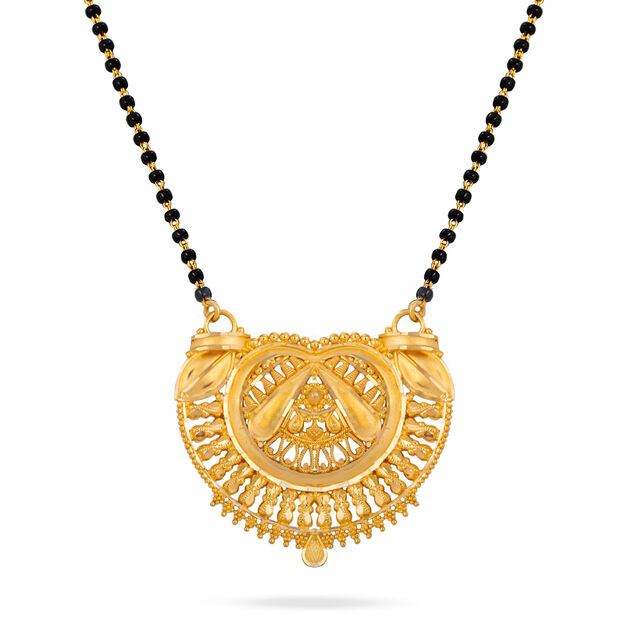 Traditional Mangalsutra with Intricate Design