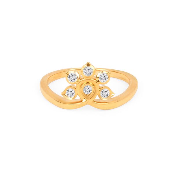 Tanishq 22KT Plain Gold Bracelet for Women 