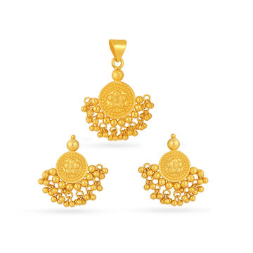 gold Sunburst Medallion Set