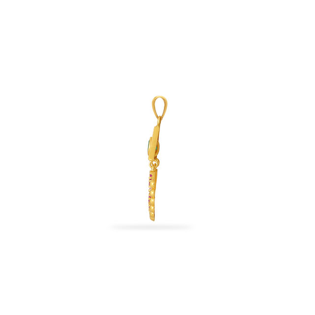 Radiant Gemstone Teardrop Earrings