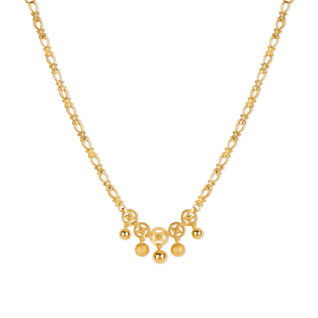Tanishq 22KT Gold Necklace Set for Women 2