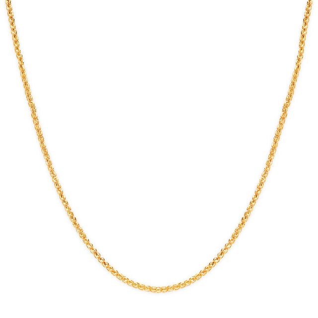Tanishq 22KT Gold Chain for Women 