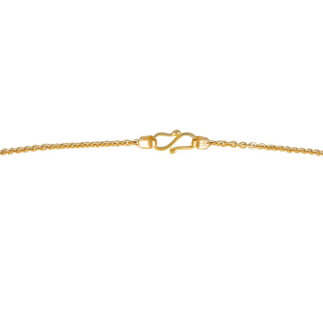 Gold and Enamel Statement Chain