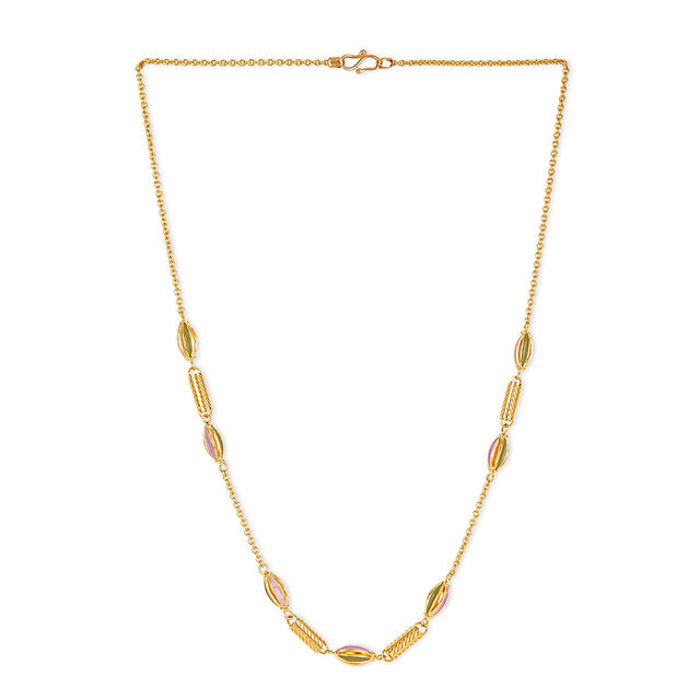 Tanishq 22KT Gold Chain for Women 