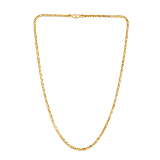 Tanishq 22KT Gold Chain for Women 