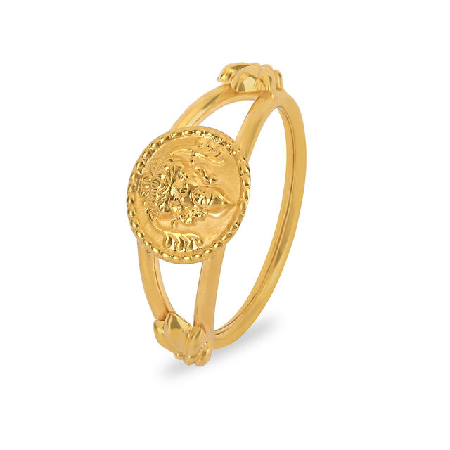 Tanishq 22 Karat Gold Finger Ring for Women