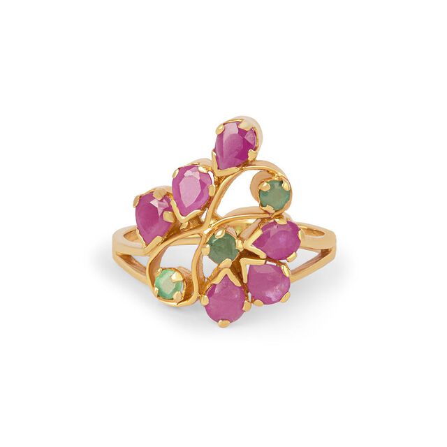 Tanishq 22KT Gold Finger Ring 